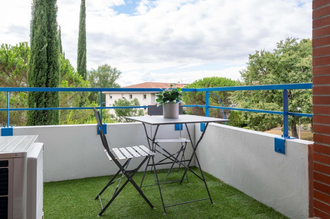 Ferienwohnung L'Airbusien - Terrasse Et Parking - Airbus A Cote Colomiers Exterior foto